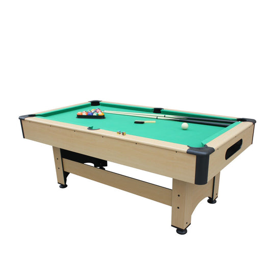 Billard américain en bois et accessoires