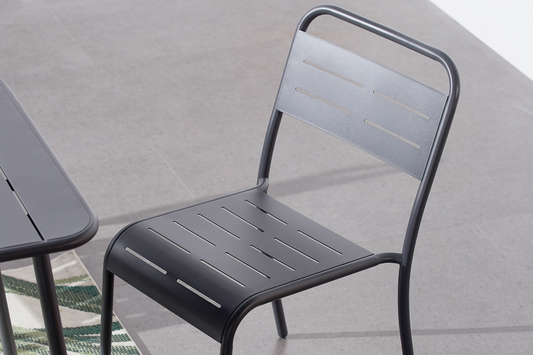Lot de 4 chaises salon de jardin repas