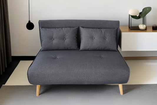 Canapé convertible en tissu