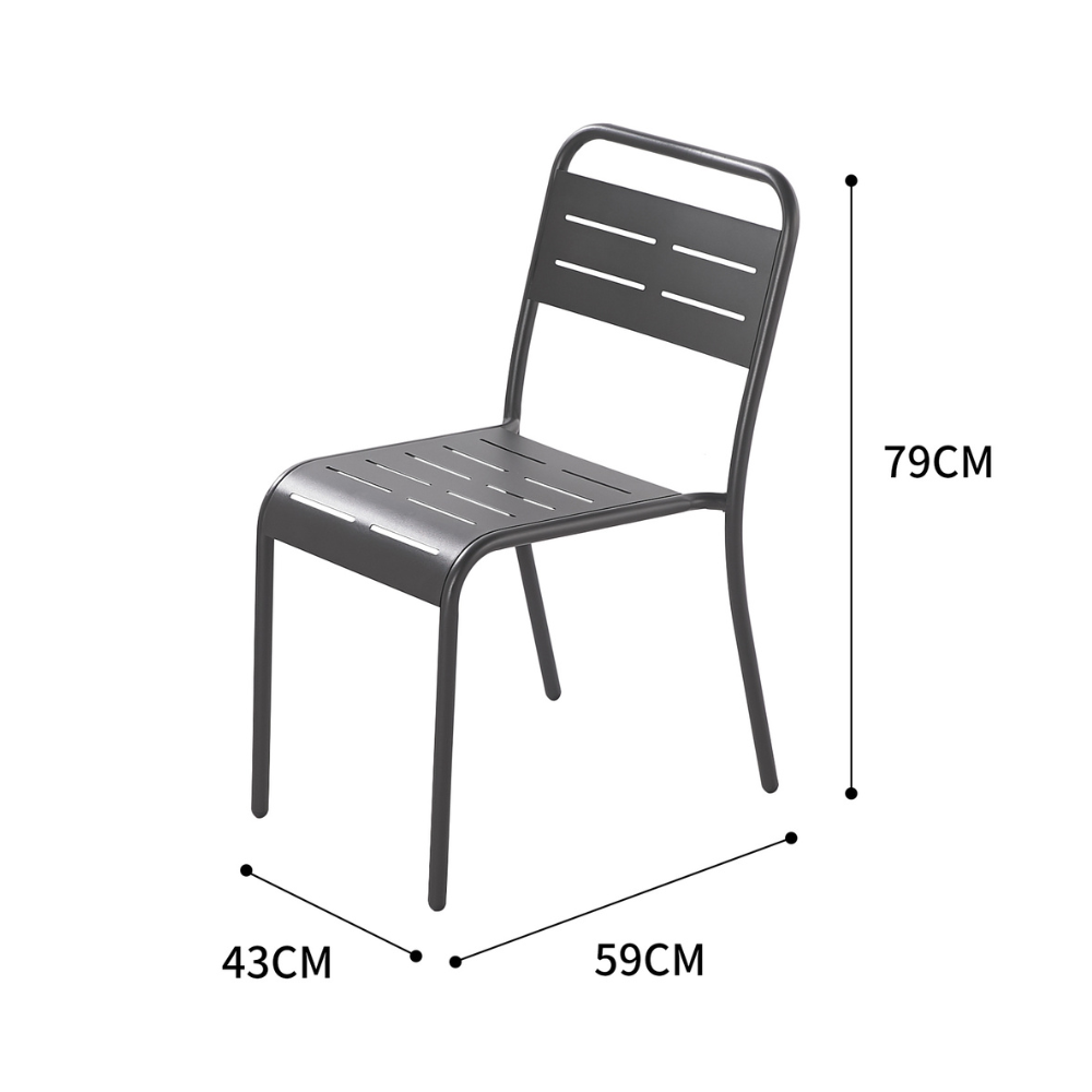 Chaises BERGAME 4 Hank Decor
